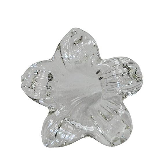 Lily Flower Clear Glass Handblown Decor Floral - Picture 11 of 14